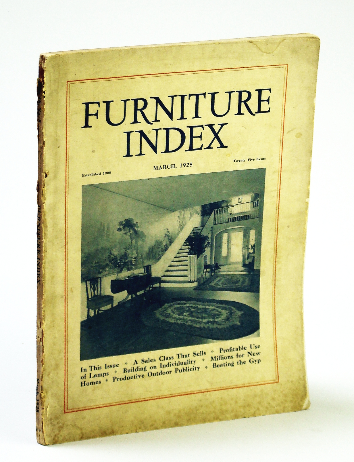 Image for Furniture Index (Magazine), March (Mar.) 1925