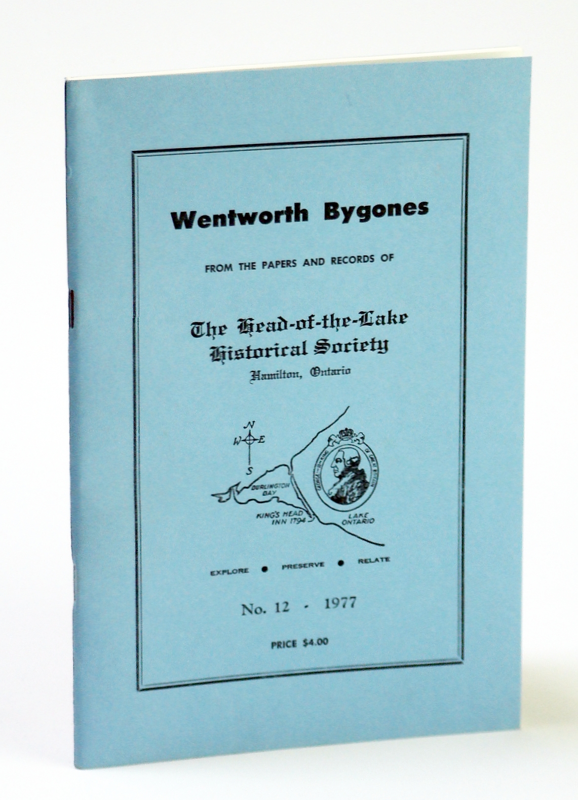 Image for Wentworth Bygones: From the Papers and Records of The Head-of-the-Lake Historical Society, No. 12 (Twelve) 1977