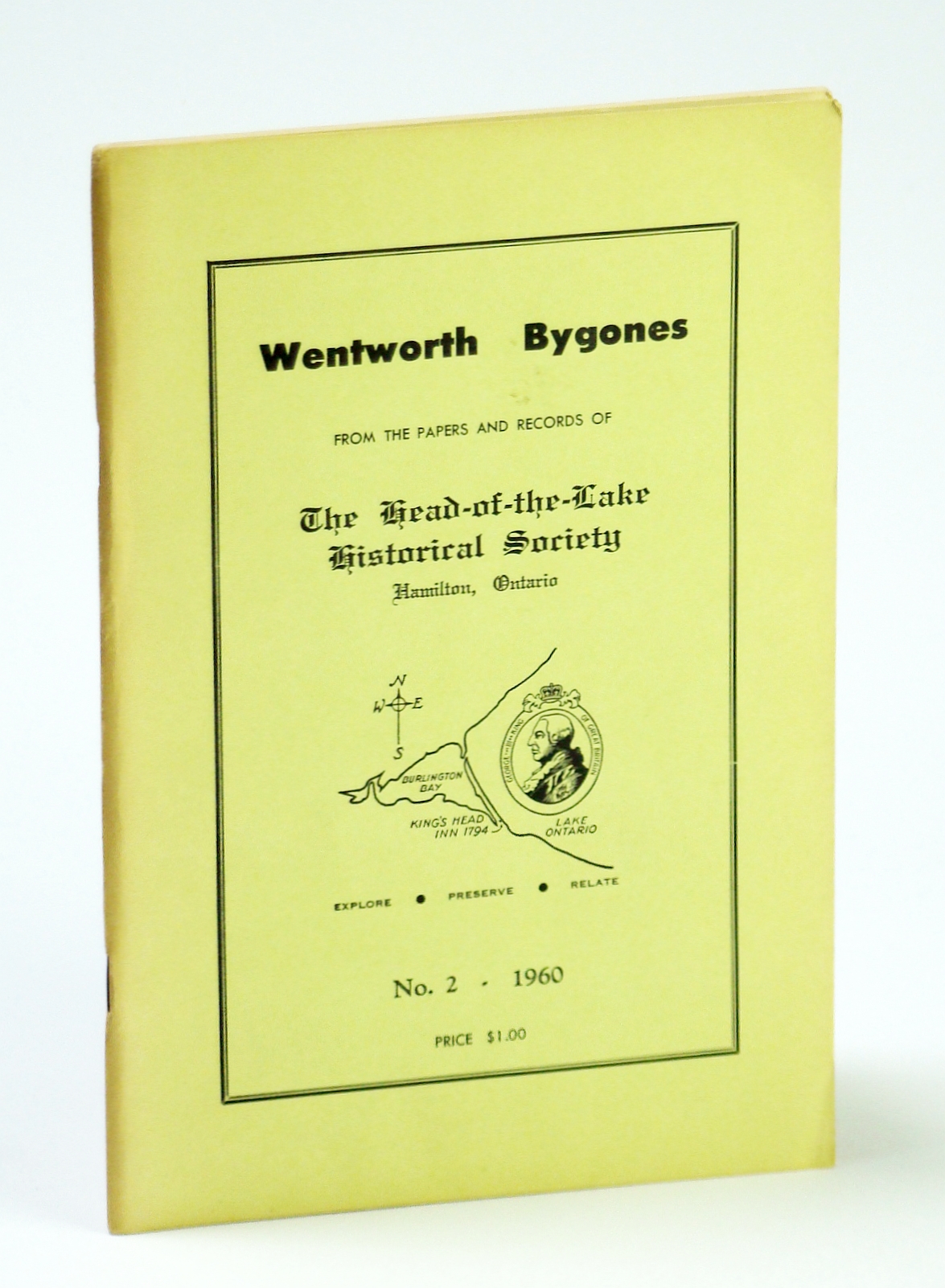 Image for Wentworth Bygones: From the Papers and Records of The Head-of-the-Lake Historical Society, No. 2 (Two) 1960