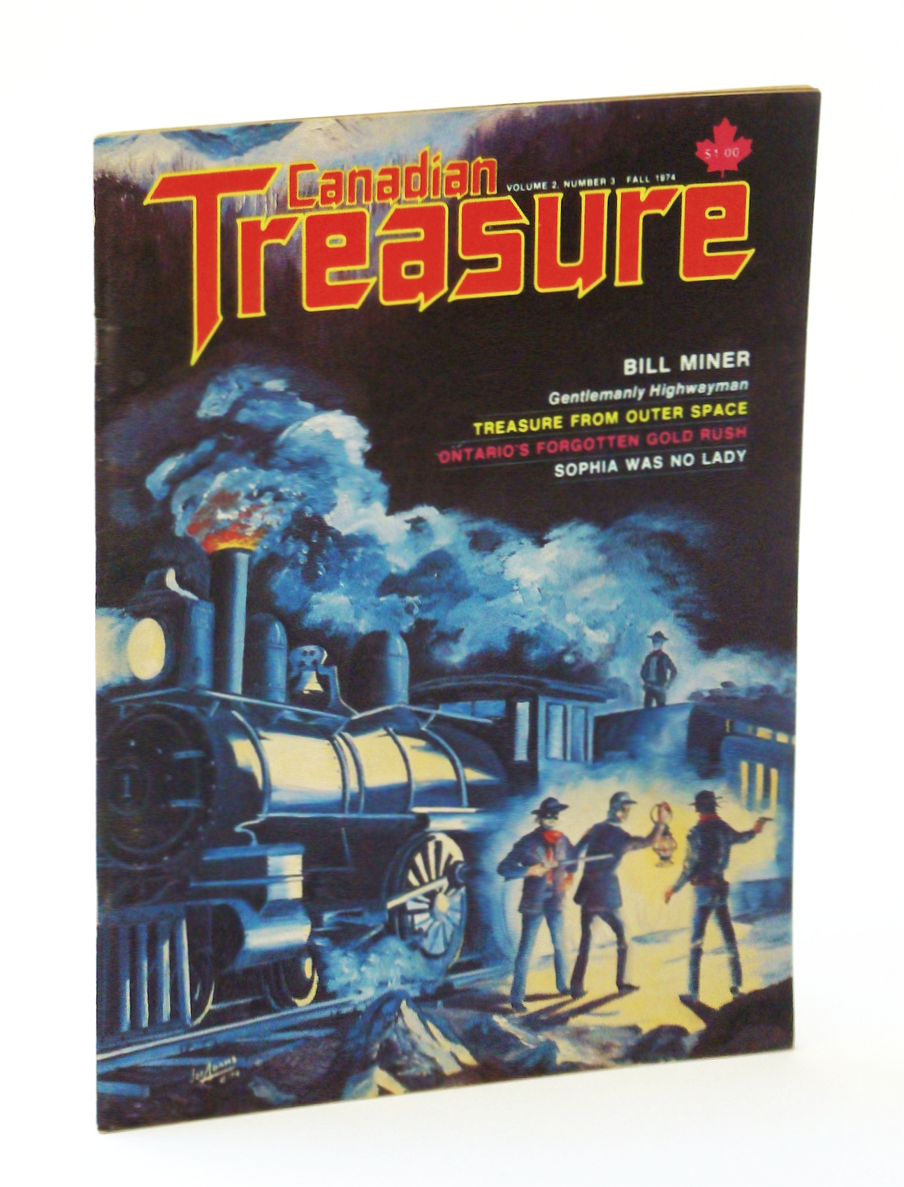 Image for Canadian Treasure Magazine - True Stories on Lost, Sunken and Buried Treasure - Volume 2, Number 3 (Collector's No. 6), Fall 1974