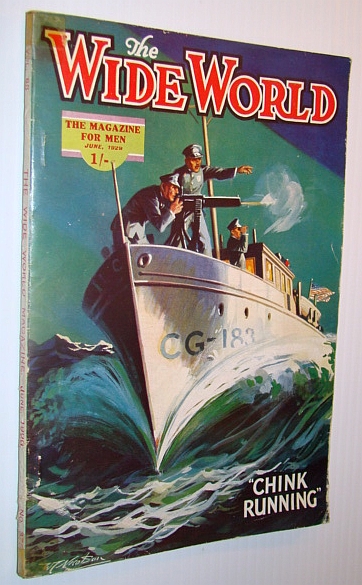 Image for The Wide World Magazine, June 1929 - "Chink Running" Cover Illustration