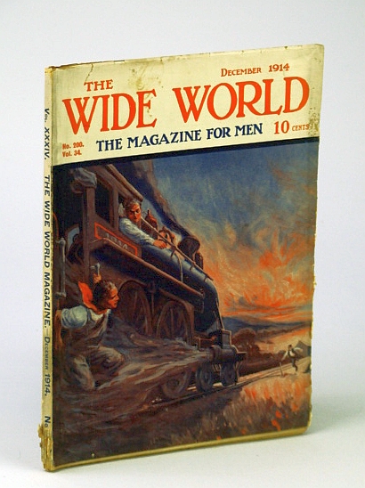 Image for The Wide World  - The Magazine For Men, December (Dec.) 1914, No. 200, Vol. 34 - Among Head-Hunters and Cannibals / Penelope Visits Finland