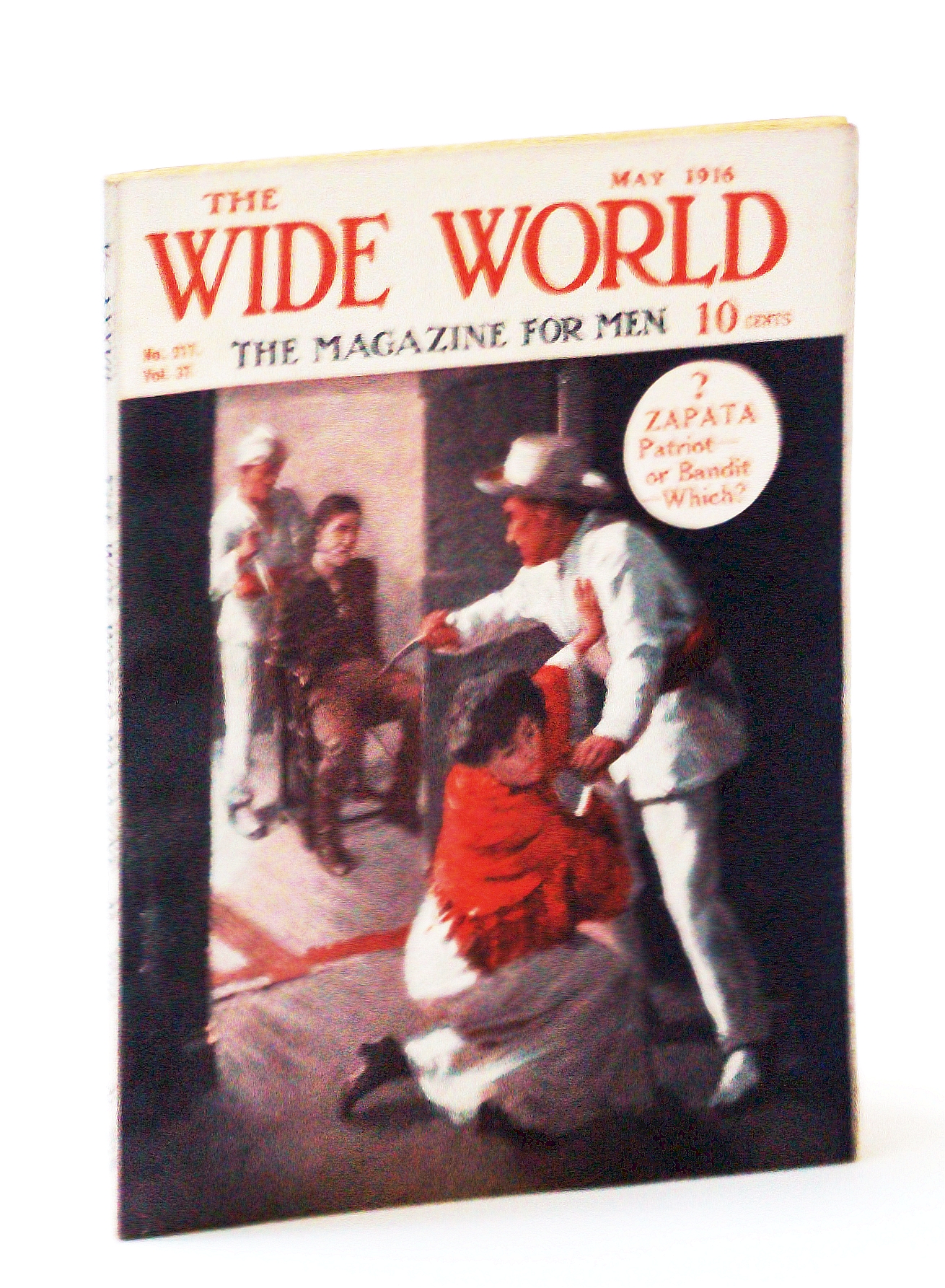 Image for The Wide World - The Magazine For Men, May 1916, No. 217, Vol. 37 - "Strafing" a Zeppelin / Our Escape from "German West"