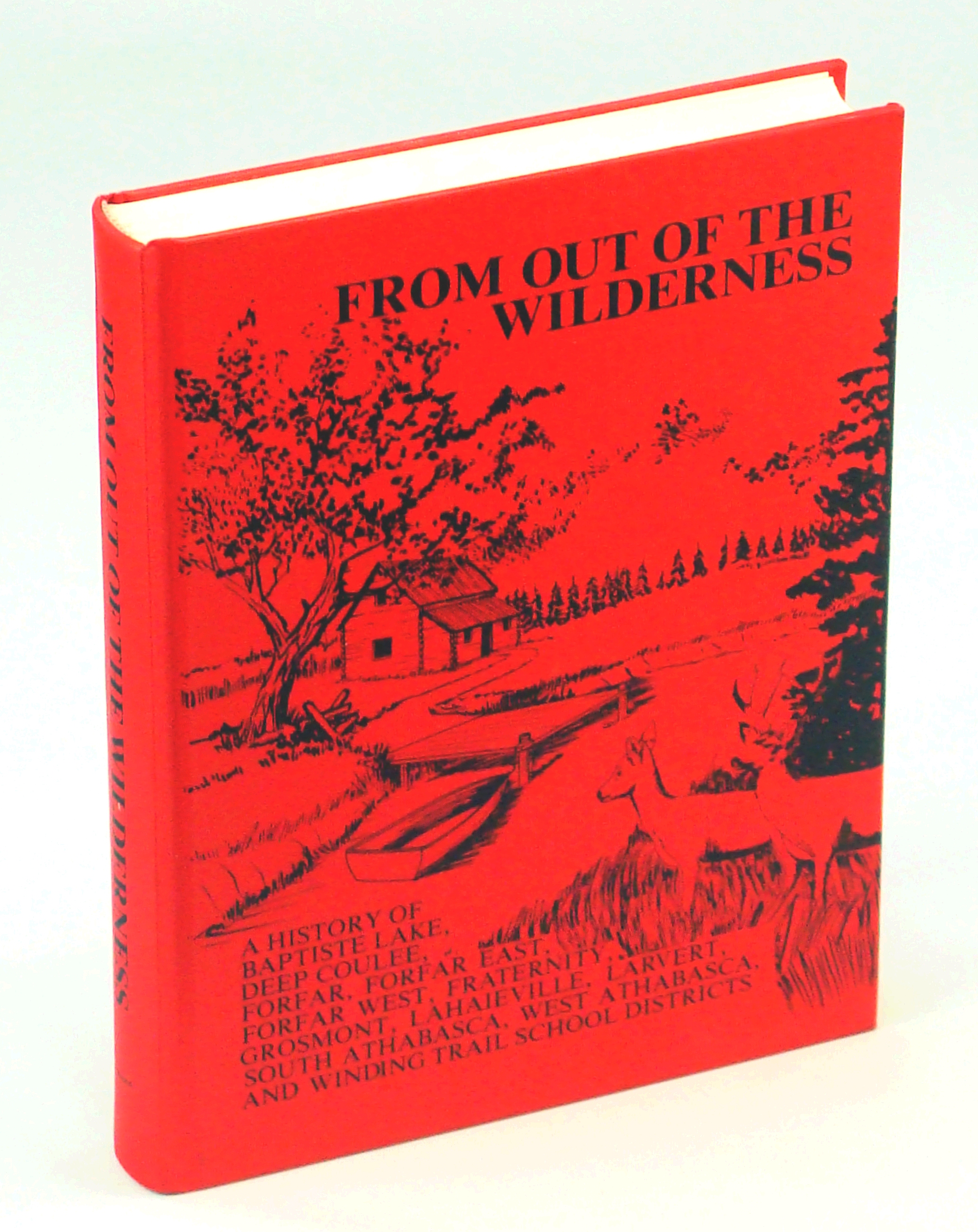Image for From Out of the Wilderness [Alberta Local History] A History of Baptiste Lake, Deep Coulee, Forfar, Forfar East, Forfar West, Fraternity, Grosmont, Lahaieville, Larvert, South Athabasca, West Athabasca, and Winding Trail School Districts