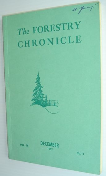 Image for The Forestry Chronicle - December 1952