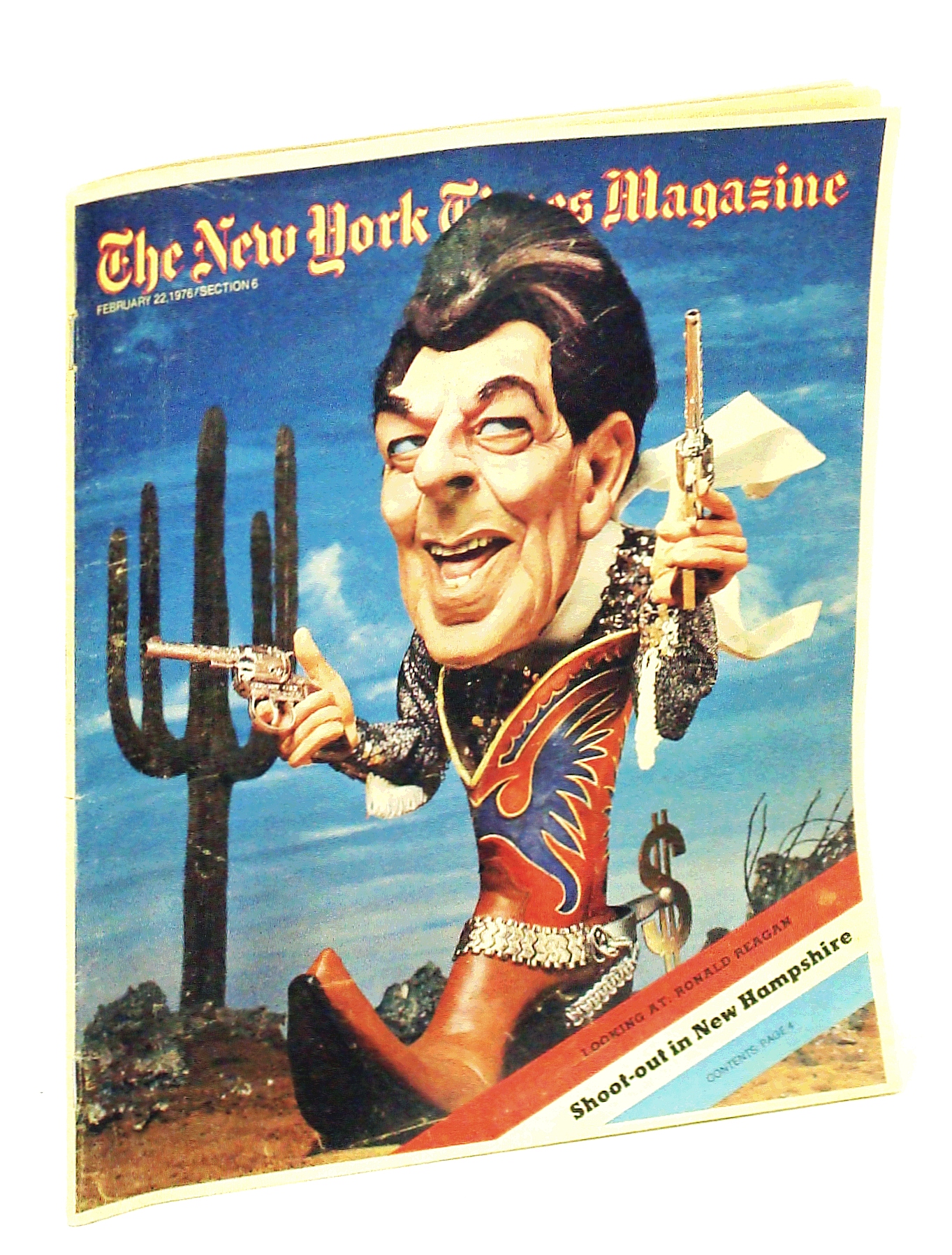 Image for The New York Times Magazine, February [Feb.] 22, 1976: Sacrificing Freud / Jean-Pierre Rampal / A Professional Guide to Watching Tennis