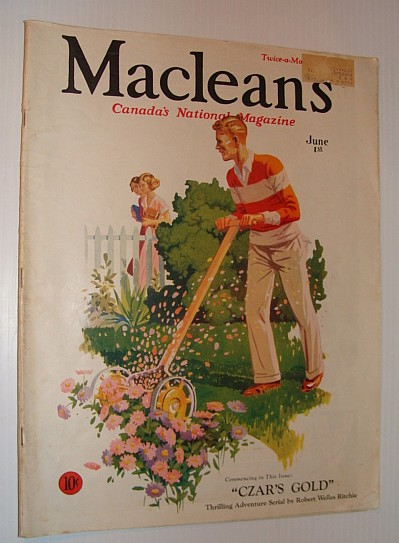 Image for Maclean's Magazine - Canada's National Magazine, June 1, 1933