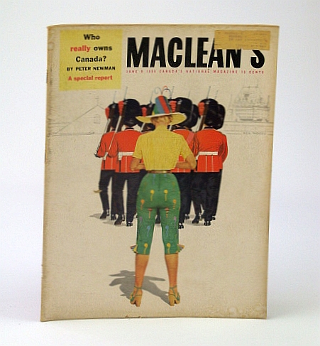 Image for Maclean's - Canada's National Magazine, June 9, 1956 - Wernher Von Braun and Willy Ley Explain How Man Will Conquer Mars / Who Really Owns Canada?