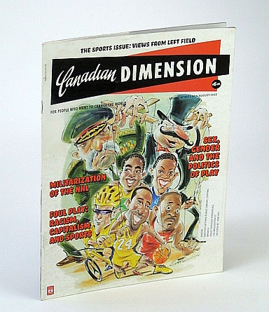 Image for Canadian Dimension Magazine, July / August 2013 - Sports Issue