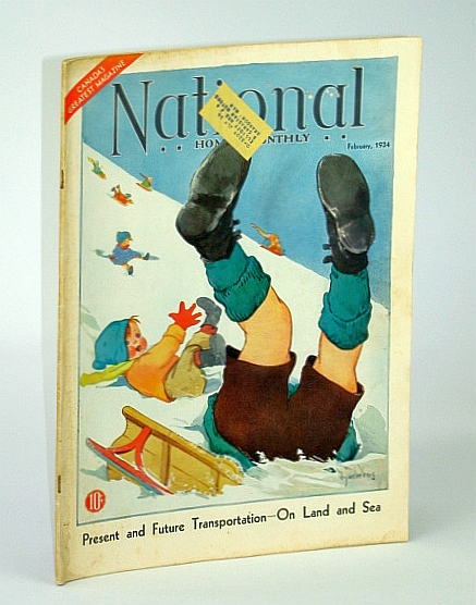 Image for The National Home Monthly Magazine, February (Feb.) 1934 - Present and Future Transportation / Australia's Central Bank
