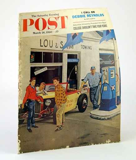 Image for The Saturday Evening Post Magazine, March (Mar.) 26, 1960: College Shouldn't Take Four Years / Debbie Reynolds / Cuba / Norman Rockwell