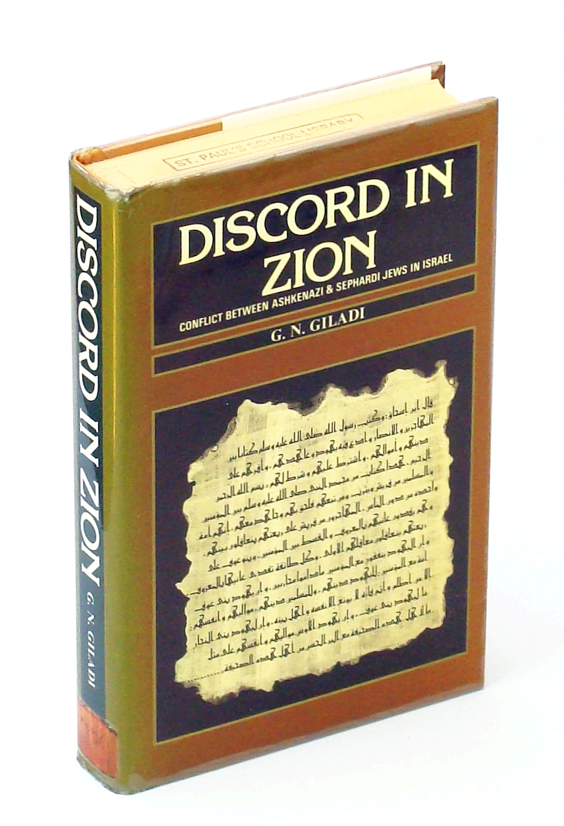 Image for Discord in Zion: Conflict Between Ashkenazi and Sephardi Jews in Israel