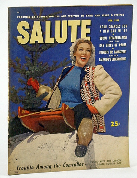 Image for Salute Magazine, Feb. (February) 1947, Vol. 2, No. 2 - Palestine's Underground