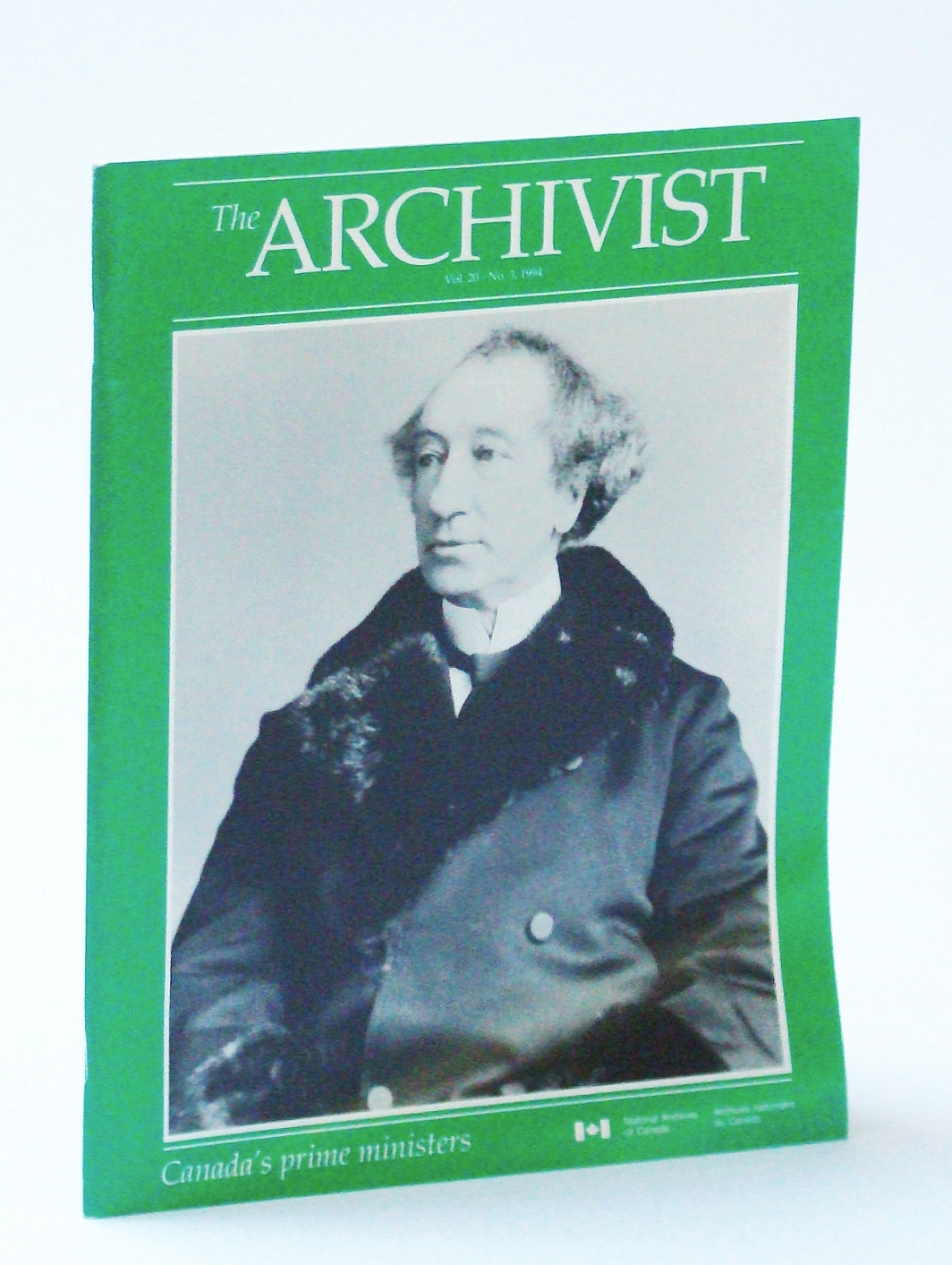 Image for The Archivist (Magazine), Vol. 20 - No. 3, 1994 - Canada's Prime Ministers