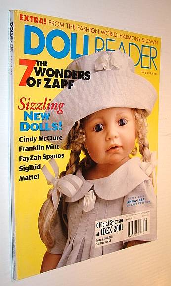 Image for Dollreader (Doll Reader) Magazine, August 2000 - The 7 Wonders of Zapf