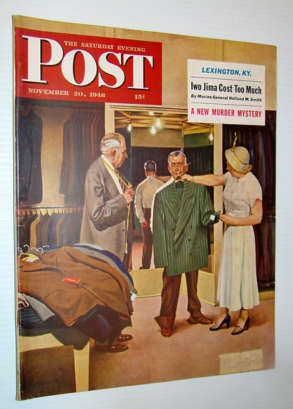Image for The Saturday Evening Post, November 20, 1948 - Iwo Jima Cost Too Much / Allah's Oil / Lexington, Kentucky