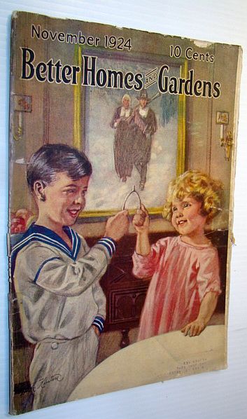 Image for Better Homes and Gardens Magazine, November 1924, Vol. 3, No. 3 - The John Alden Home