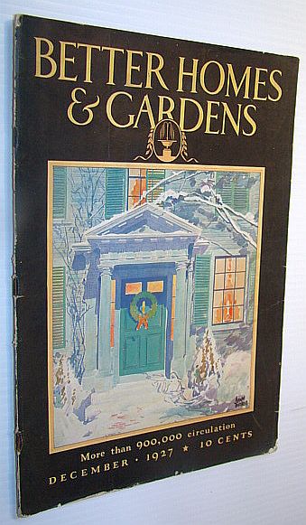 Image for Better Homes and Gardens Magazine, December 1927 -  William Allen White in His Garden - Article with Photos