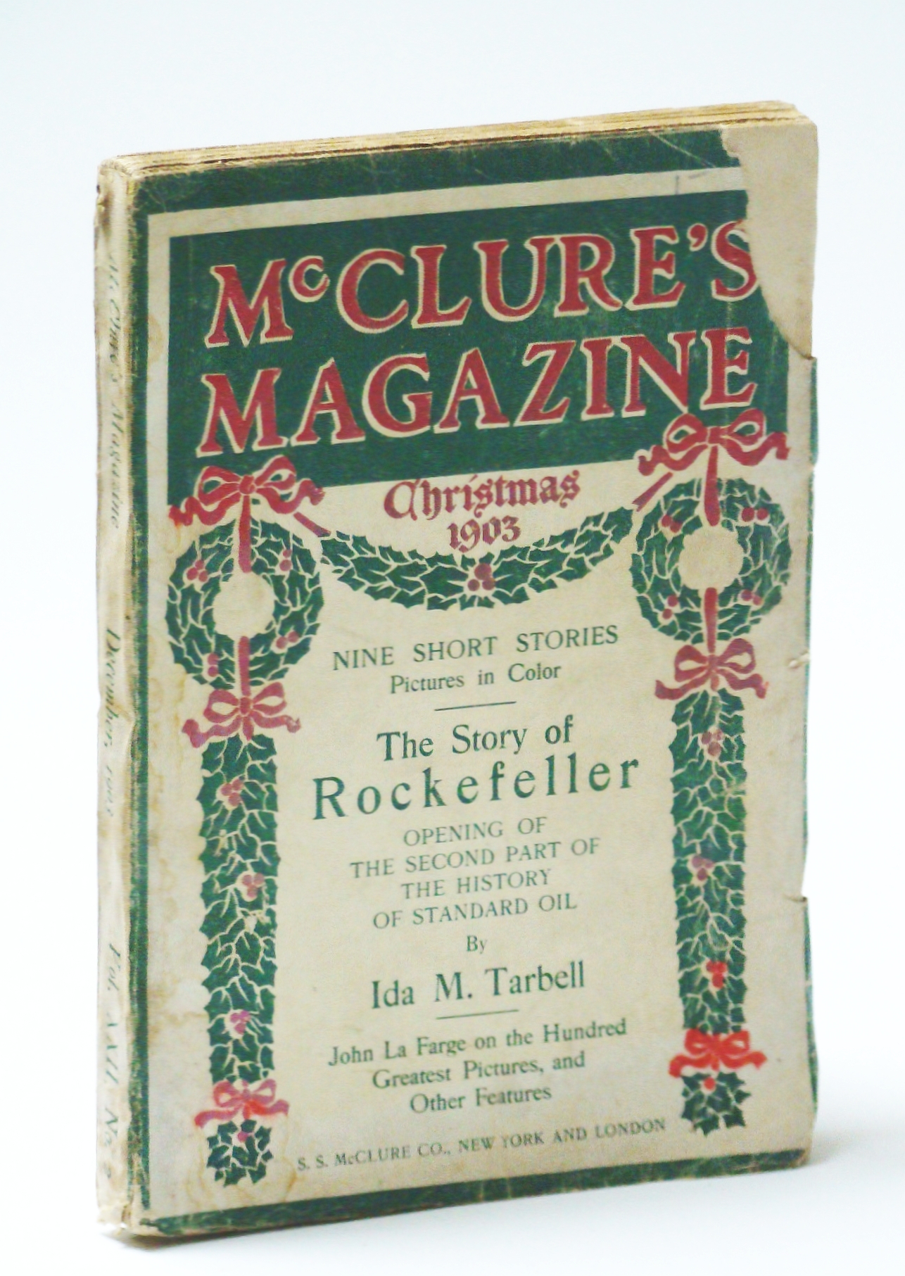 McClure's Magazine, December (Dec.) 1903, Vol. XXII, No. 2 - The History of the Standard Oil Company - The War on the Rebate Image for McClure's Magazine, December (Dec.) 1903, Vol. XXII, No. 2 - The History of the Standard Oil Company - The War on the Rebate