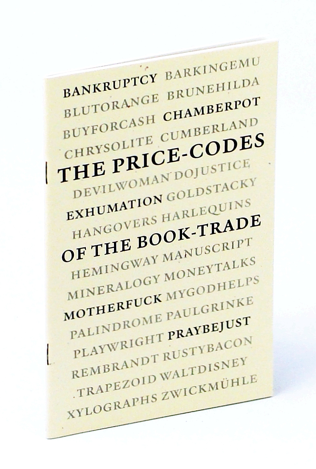 Image for The Price-Codes of the Book-Trade: A Preliminary Guide