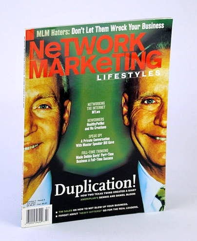 Image for Network Marketing Lifestyles, July 2001 - Cover Photo of Ameriplan's Dennis and Daniel Bloom