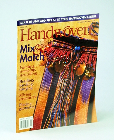 Image for Handwoven (Hand Woven) Magazine, November (Nov.) / December (Dec.) 2000 - Mix & Match