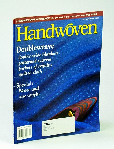 Image for Handwoven (Hand Woven) Magazine, January (Jan.) / February (Feb.) 2002 - Doubleweave Workshop / Gabriela Hucal
