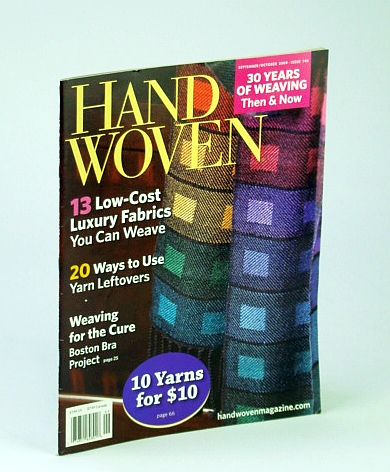 Image for Handwoven (Hand Woven) Magazine, September (Sept.) / October (Oct.) 2009 - Boston Bra Project