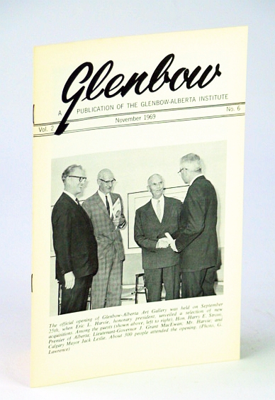 Image for Glenbow, November (Nov.) 1969, Vol. 2, No. 6 - Official Opening of Glenbow-Alberta Art Gallery