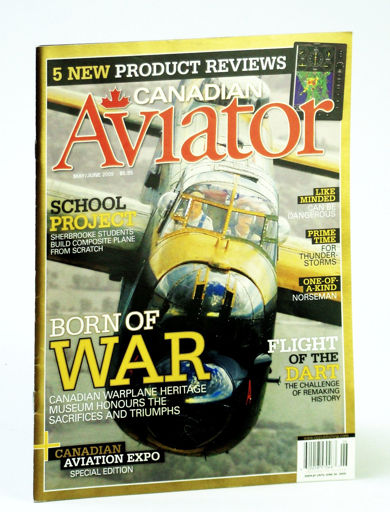 Image for Canadian Aviator Magazine, May / June 2009 - Sherbrooke Students Build Composite Plane from Scratch