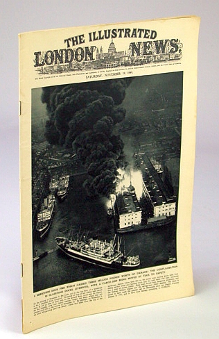Image for The Illustrated London News, November (Nov.) 19, 1949 - Merseyside Dock Fire