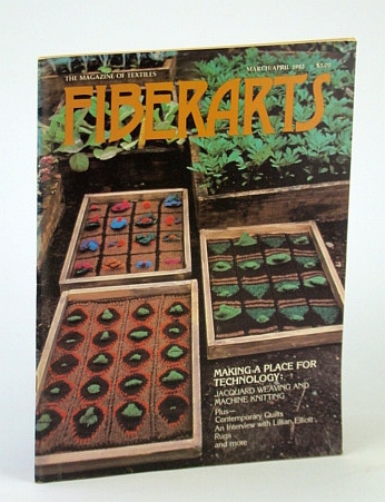 Image for Fiberarts - The Magazine of Textiles, March / April (Mar. / Apr.)  1982, Vol. 9, No. 2 -  Jacquard Weaving and Machine Knitting