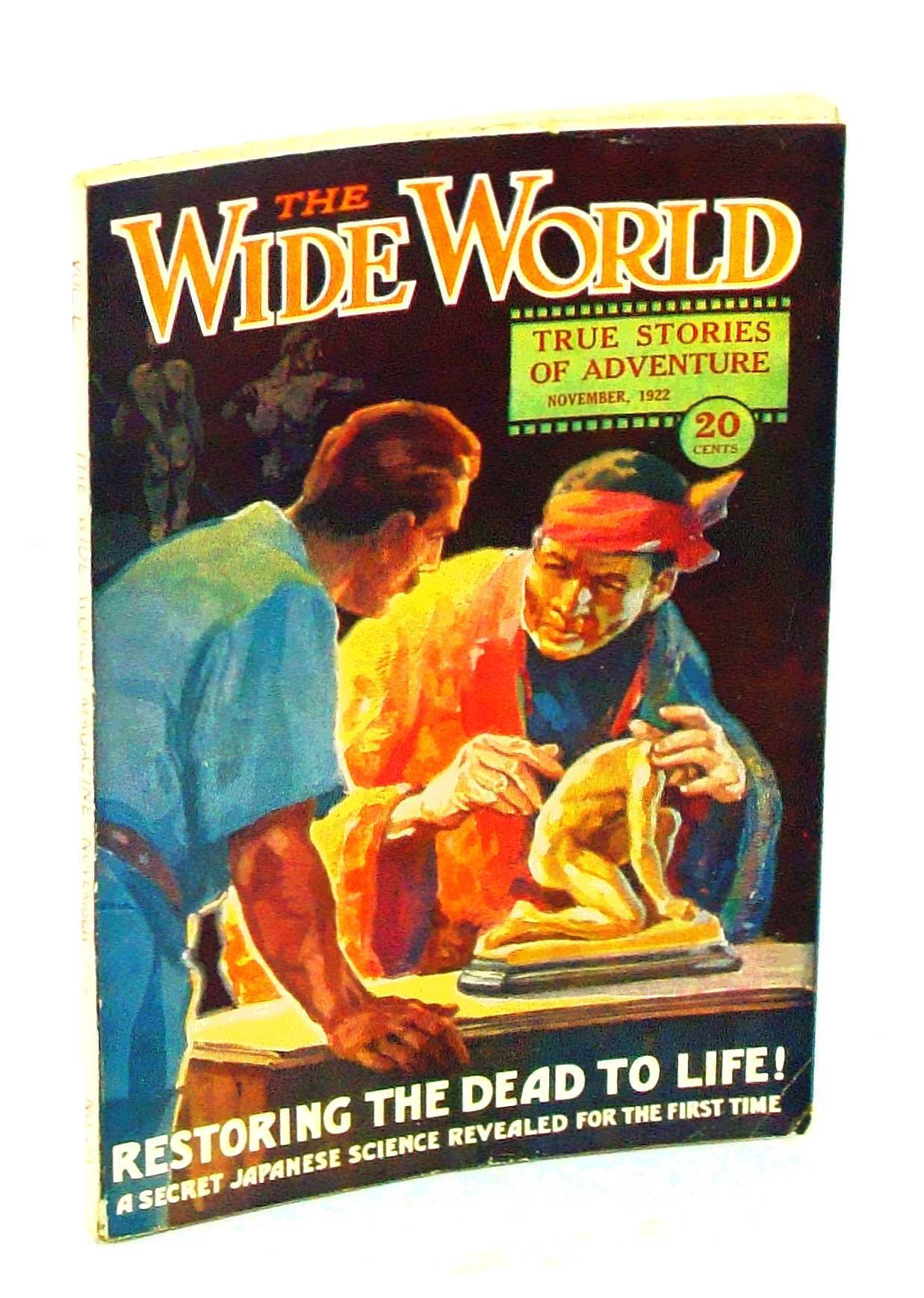 Image for The Wide World Magazine - True Stories of Adventure, November [Nov.] 1922, Vol. 50, No. 295: Restoring the Dead to Life! - A Secret Japanese Science Revealed