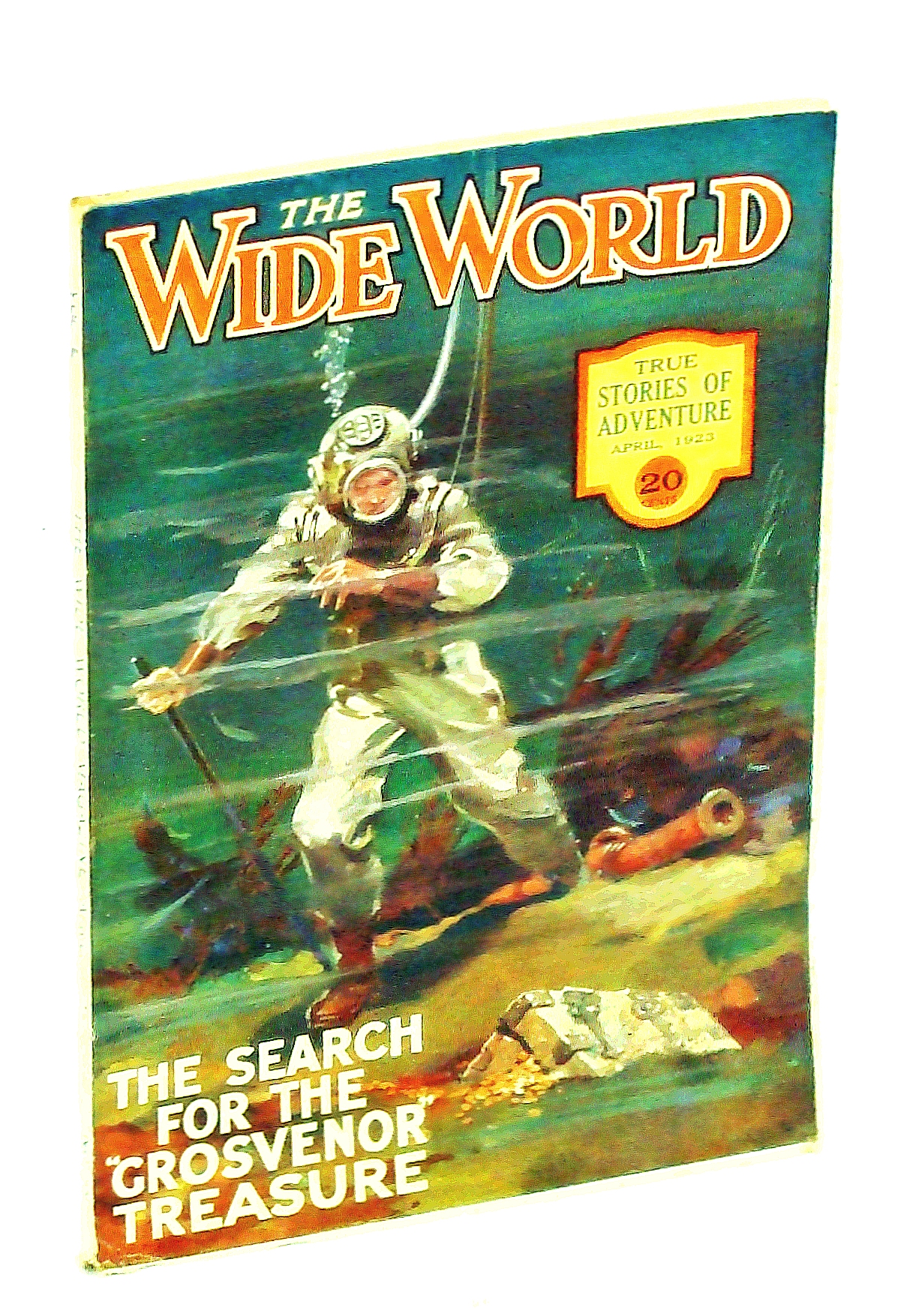 Image for The Wide World Magazine - True Stories of Adventure, April [Apr.] 1923, Vol L, No. 300: Search for the Grosvenor Treasure