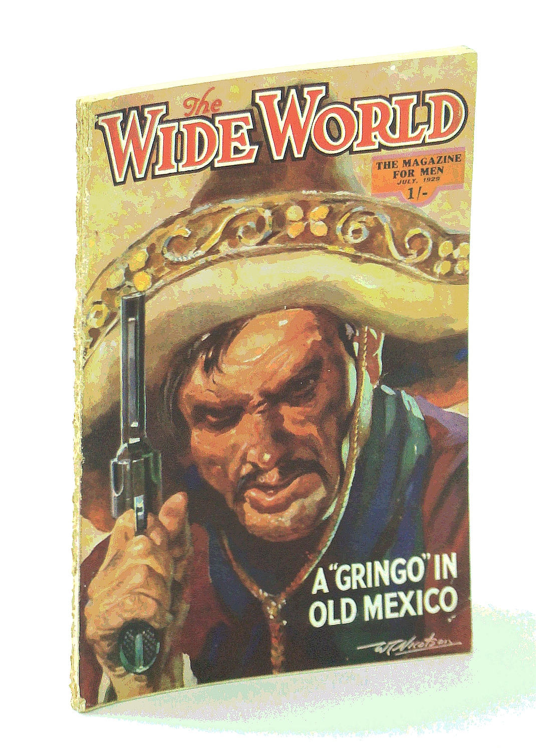 Image for The Wide World Magazine, True Stories of Adventure, July 1929, Vol. LXIII, No. 376: Flying Thrills in Canada's Northland / A Gringo in Old Mexico