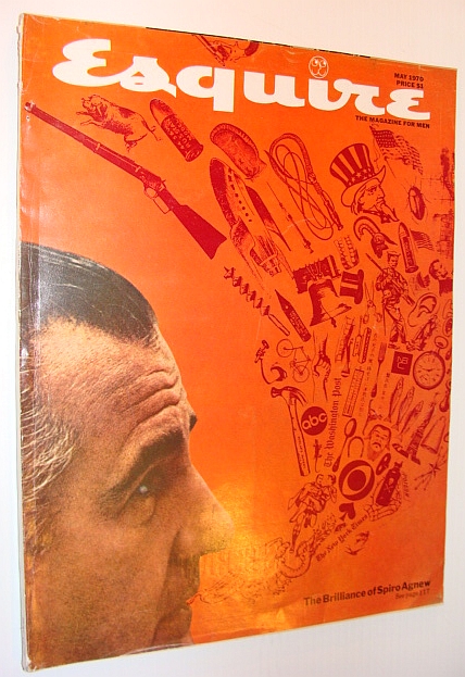 Esquire Magazine May 1970 Spiro Agnew Cover Raquel Welch Photos