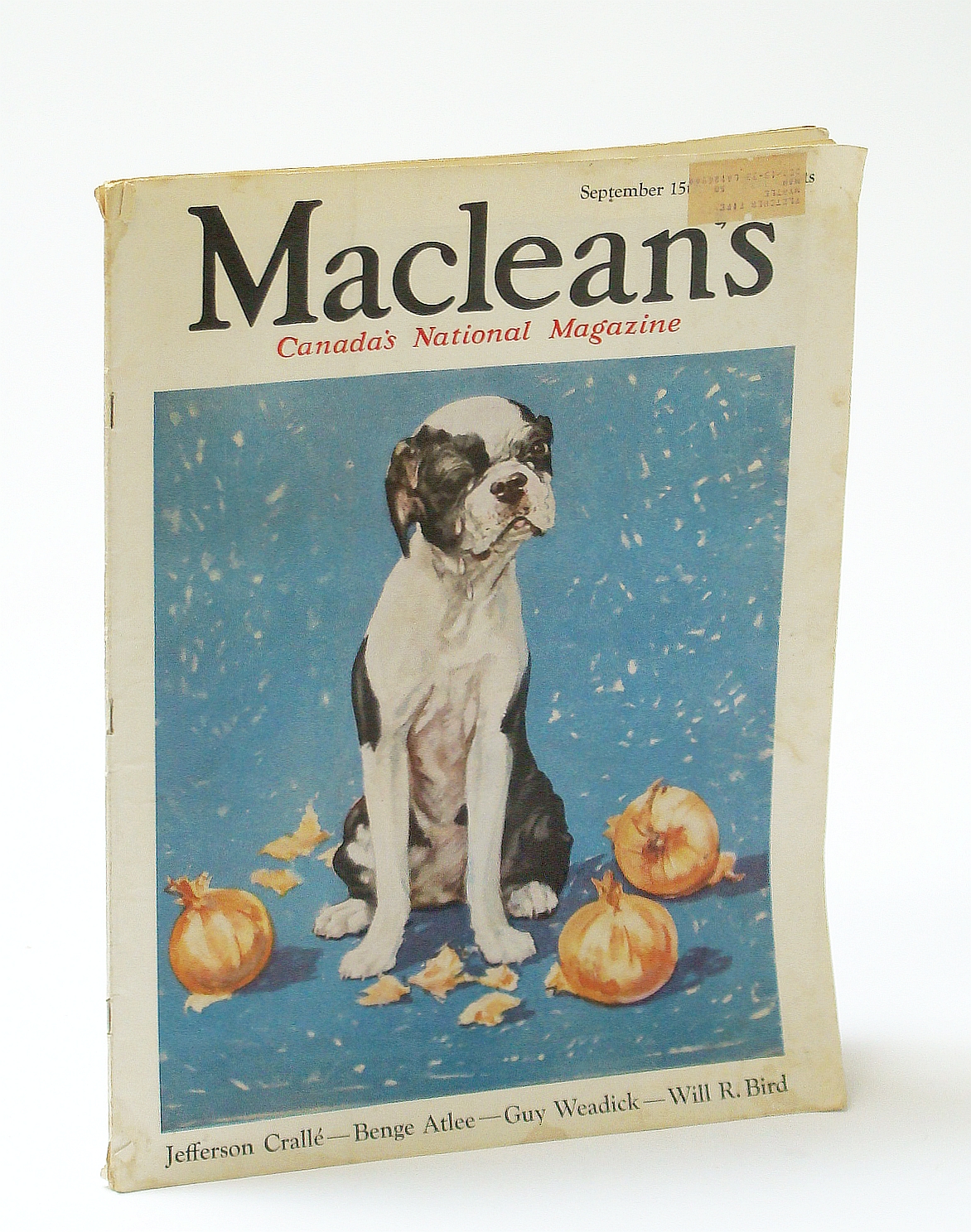 Maclean's, Canada's National Magazine, September (Sept.) 15, 1933, Vol. 46, No. 18 - The Aemilius Jarvis Conspiracy Case Image for Maclean's, Canada's National Magazine, September (Sept.) 15, 1933, Vol. 46, No. 18 - The Aemilius Jarvis Conspiracy Case