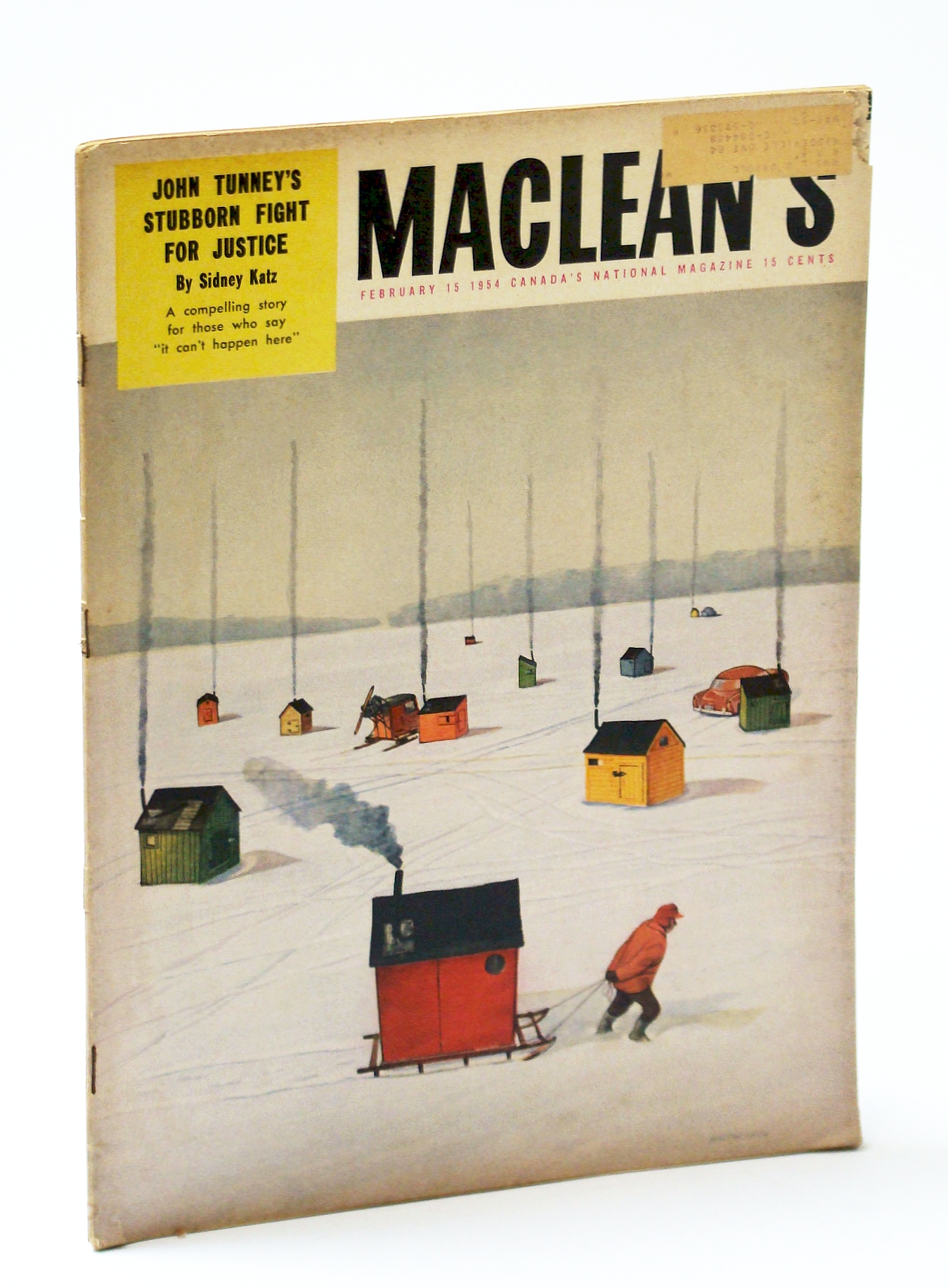 Image for Maclean's Magazine, February (Feb.) 15, 1954 - John Tunney's Fight for Justice