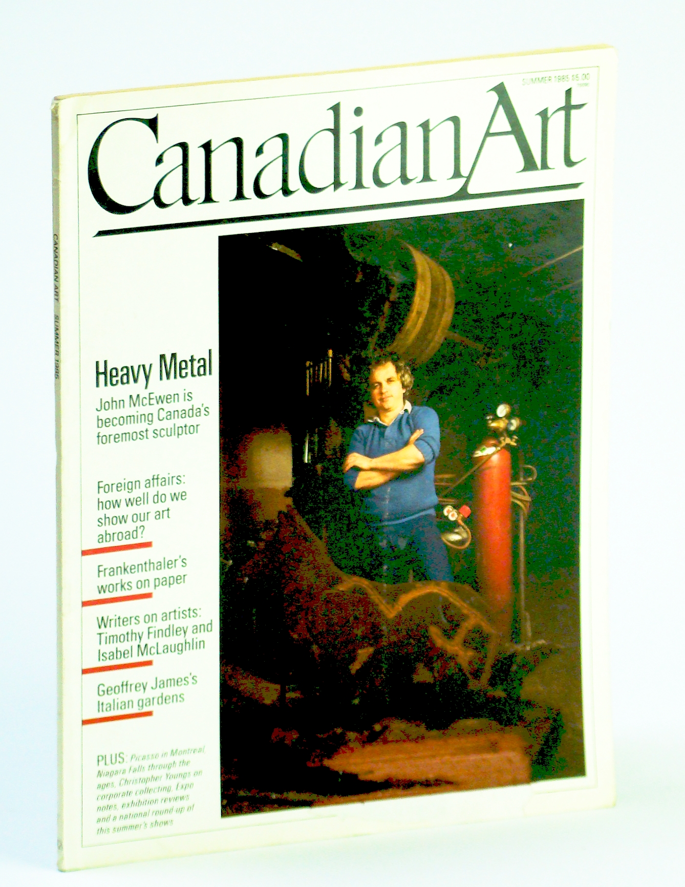 Canadian Art (Magazine), Summer / June 1985, Volume 2, Number 2: Sculptor John McEwen Image for Canadian Art (Magazine), Summer / June 1985, Volume 2, Number 2: Sculptor John McEwen