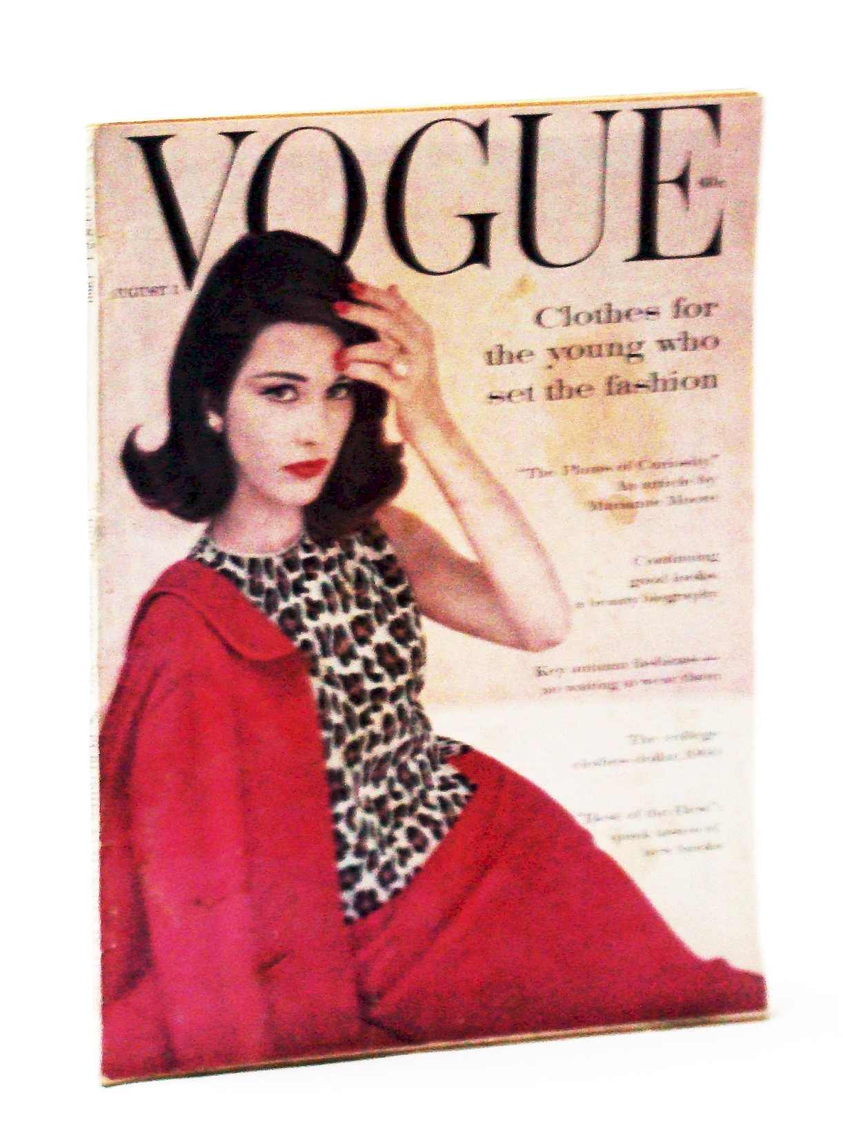 Vogue Magazine (American), October (Oct.) 15, 1961, Vol. 138, No. 7 ...