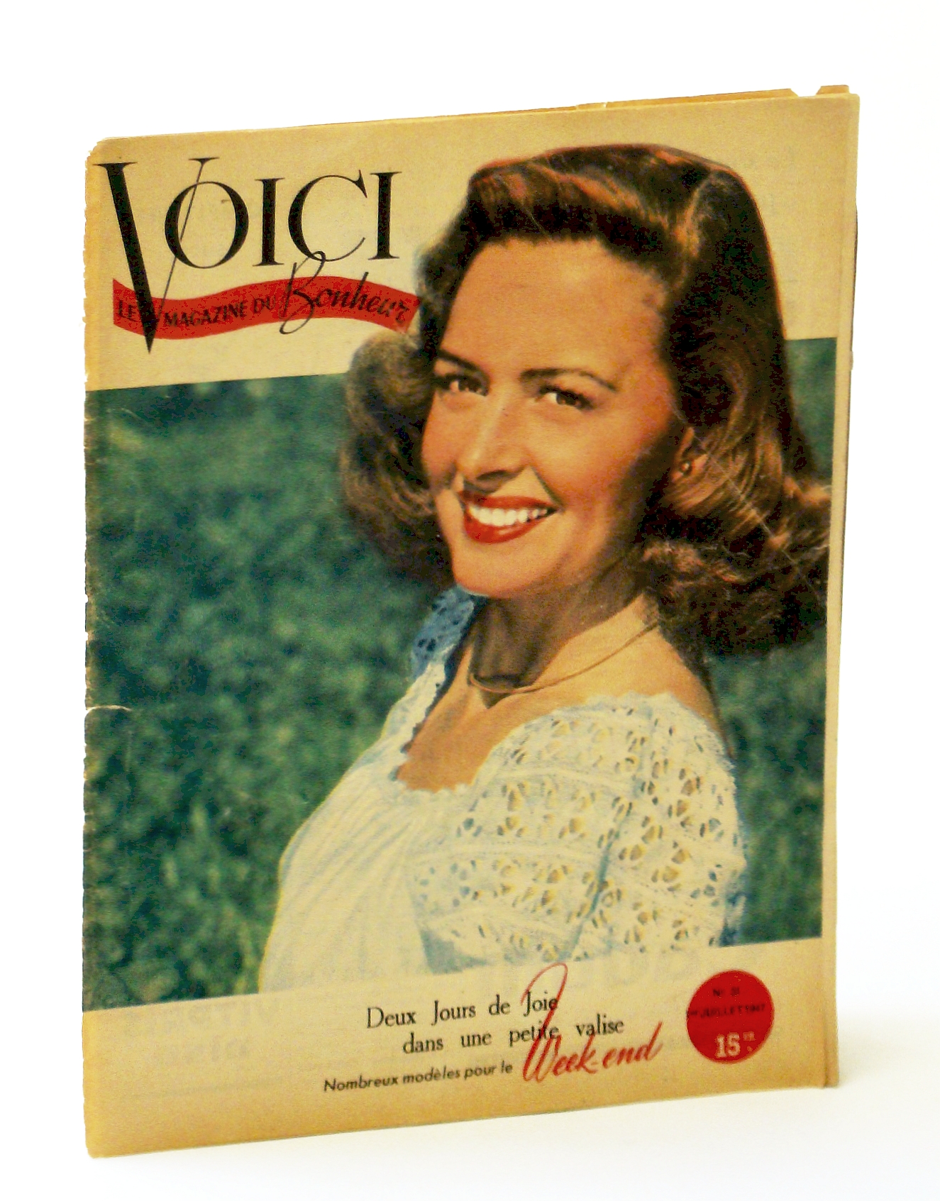 Voici - Le Magazine Du Bonheur, No. 31, 1er Juillet 1947 Image for Voici - Le Magazine Du Bonheur, No. 31, 1er Juillet 1947