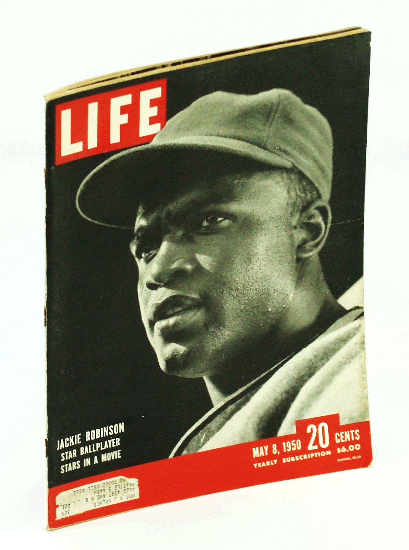 Image for Life Magazine, May 8, 1950 - Jackie Robinson Cover Photo