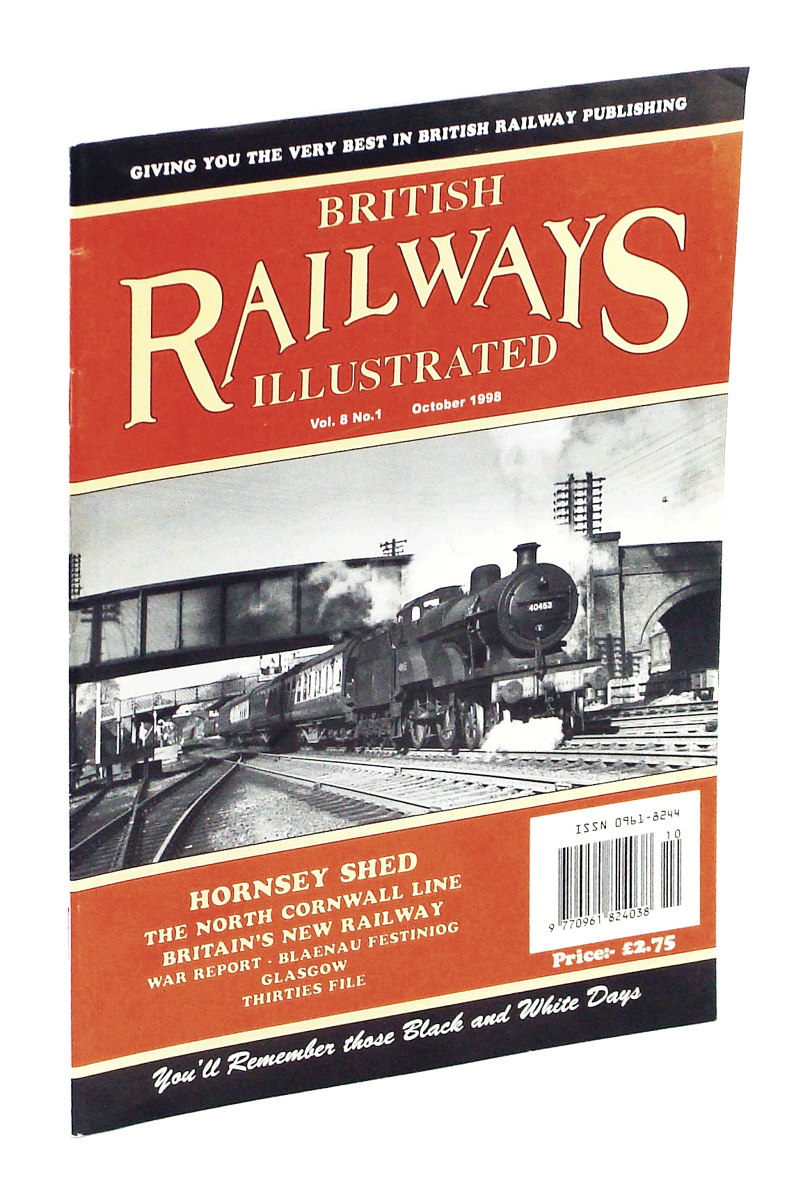 Image for British Railways Illustrated, October [Oct.] 1998, Vol. 8 No. 1 - Hornsey Shed