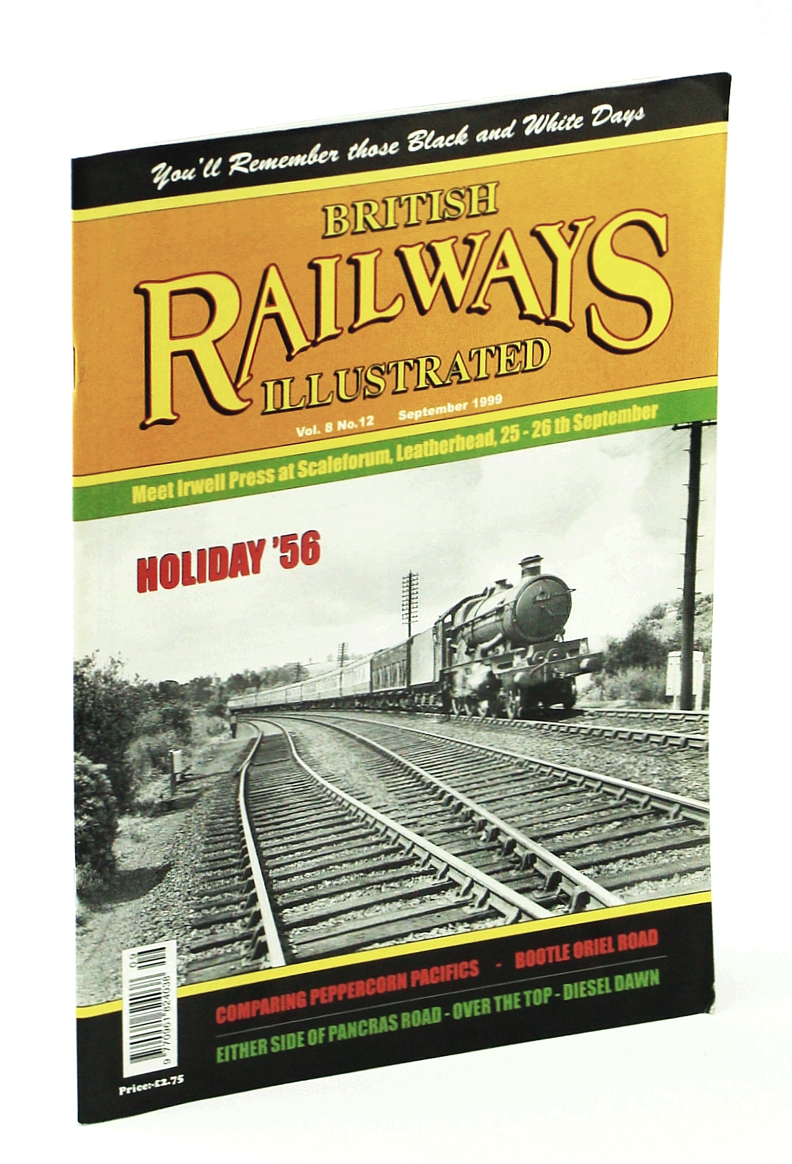 Image for British Railways Illustrated, September [Sept.] 1999, Vol. 8 No. 12 - Comparing Peppercorn Pacifics