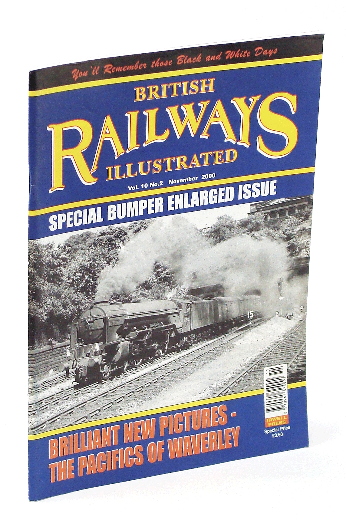 Image for British Railways Illustrated [Magazine], November [Nov.] 2000, Vol. 10 No.2: The Pacifics of Waverley - Briliant New Pictures - Special Enlarged Issue