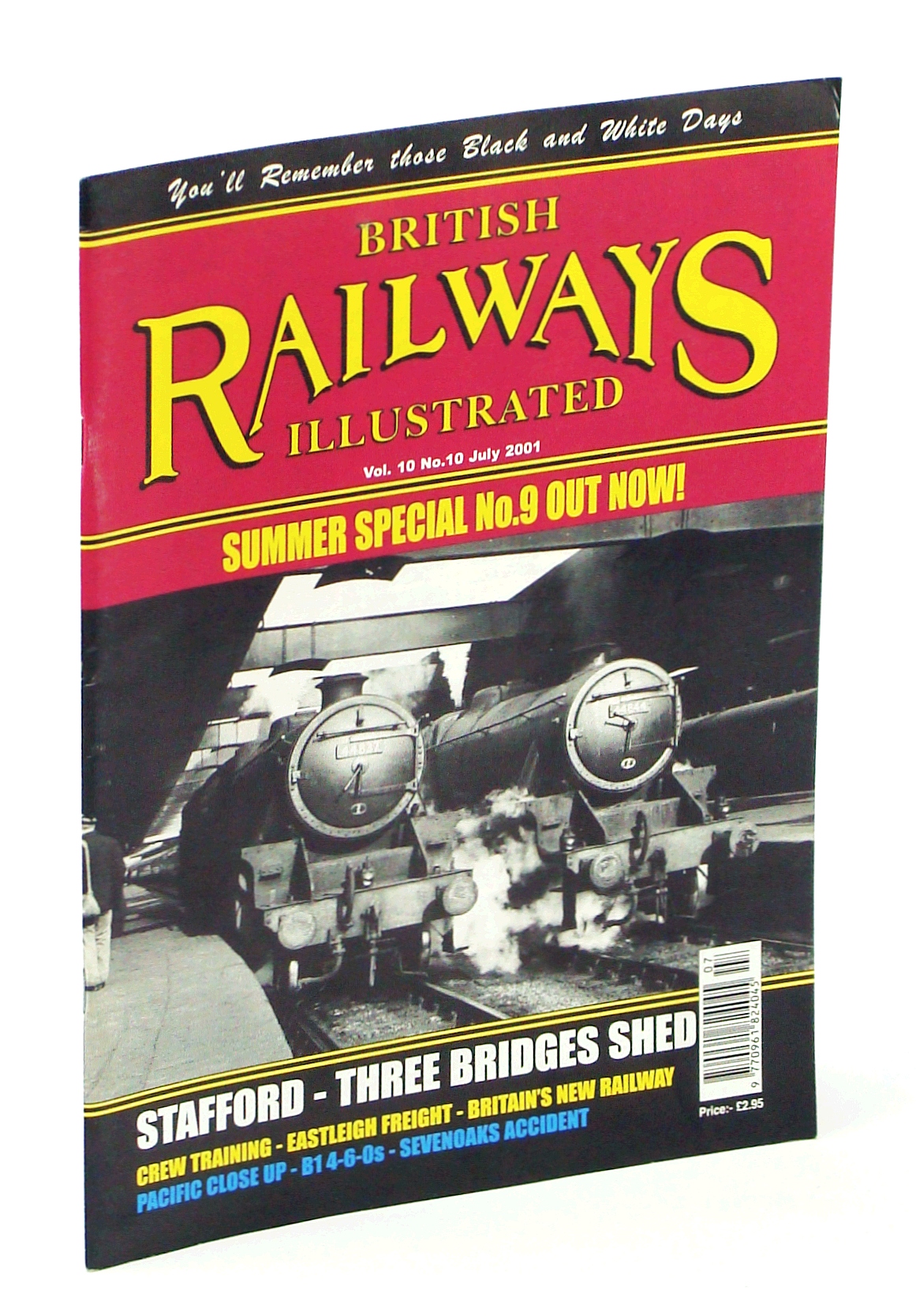 Image for British Railways Illustrated [Magazine], July 2001, Vol. 10 No.10 - Three Bridges Shed