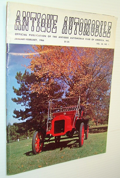 Image for Antique Automobile Magazine - Official Publication of the Antique Automobile Club of America, Inc., January-February, 1966 - 1910 Reo Runabout Cover Photo