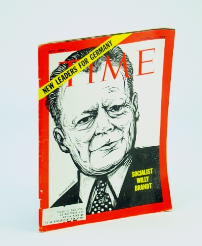 Image for Time Magazine, October (Oct) 10, 1969 - Willy Brandt Cover / Claes Oldenburg
