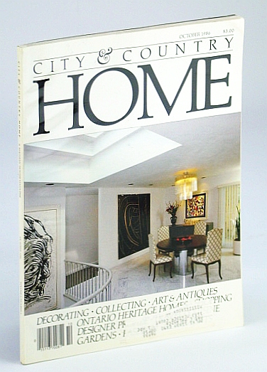 Image for City and Country Home Magazine, October (Oct.) 1986 - The Cottages of Newport / Jim Pagliaro / Margery Steele