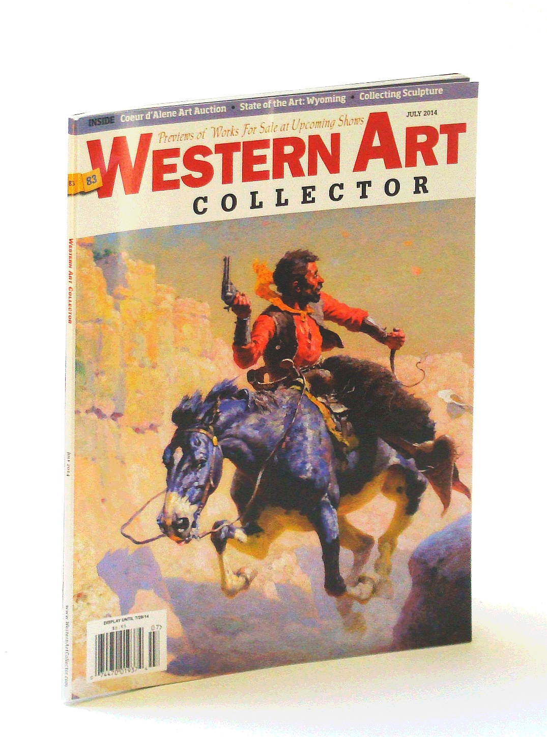 Image for Western Art Collector Magazine, July 2014 - Kim Wiggins